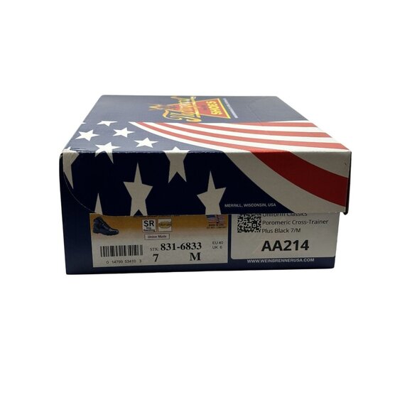 Thorogood Boots Mens Uniform Classics Poromeric Cross-Trainer Plus Black 7/M - Picture 7 of 8